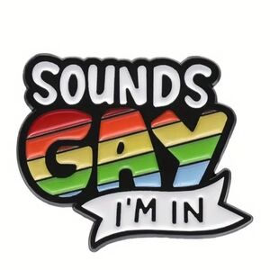 Rainbow Pride Enamel Pin